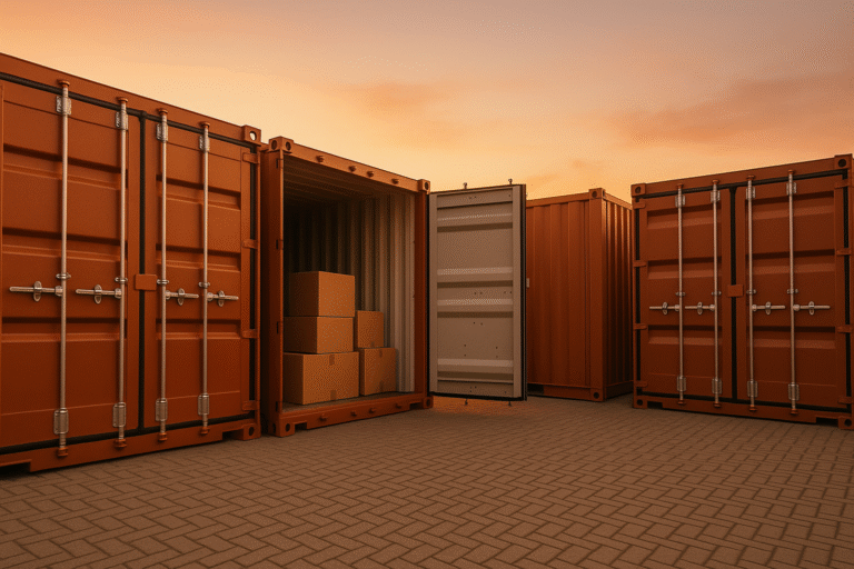 Remont lub wakacje? Zabezpiecz swoje rzeczy w magazynie kontenerowym w Sieradzu