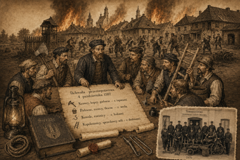 Sieradz stworzył własną straż, zanim ktokolwiek dał mu na to pozwolenie.